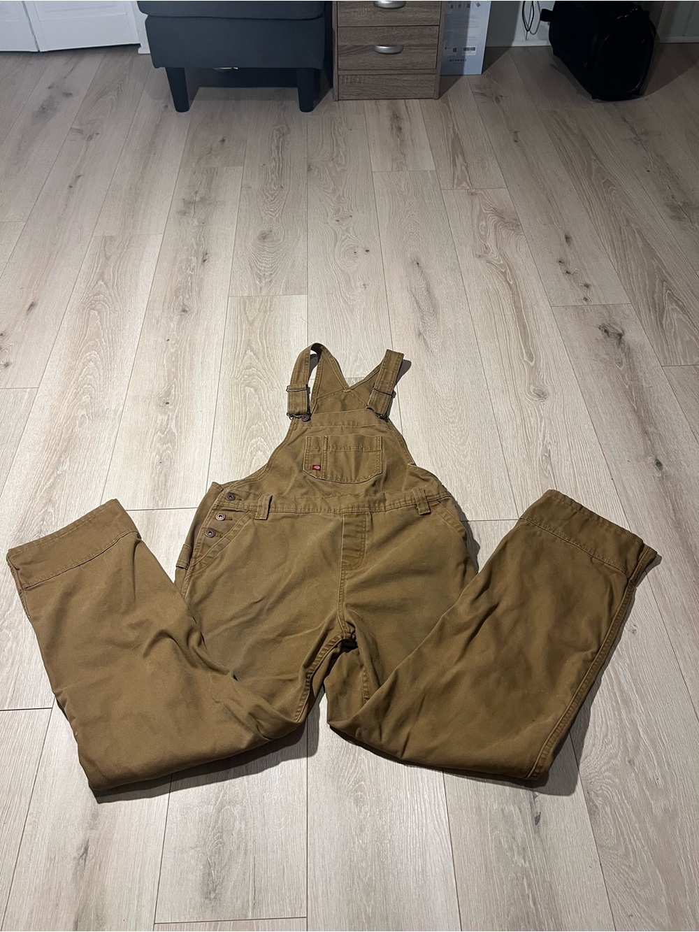 Unbranded Brown men’s  Denim Overalls